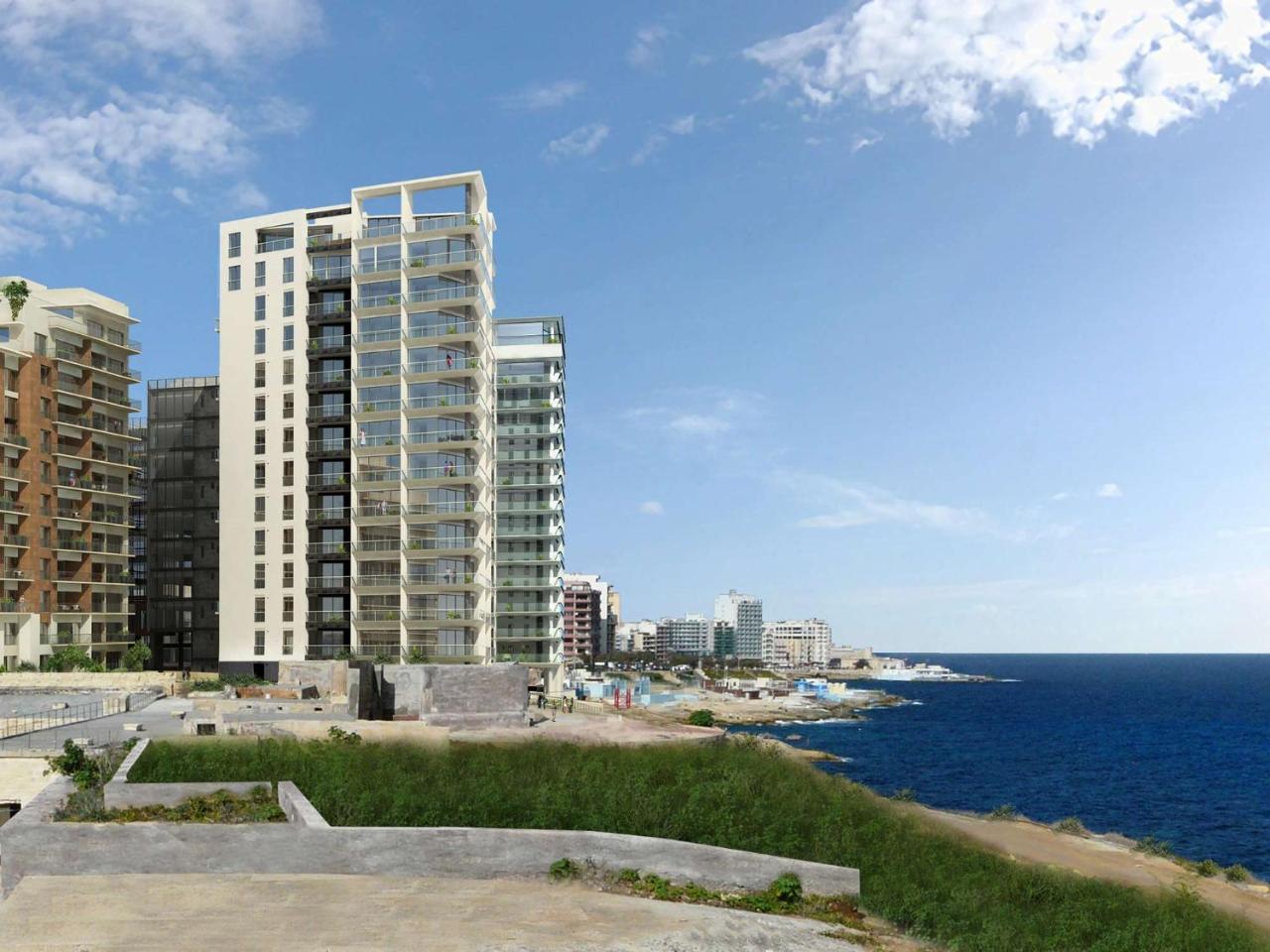 Luxury Apt With Side Seaviews And Pool, Best Location Sliema Exterior photo